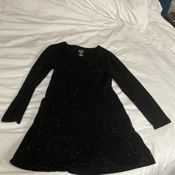 wonder nation Other - Wonder Nation Black Glitter Kids Dress
